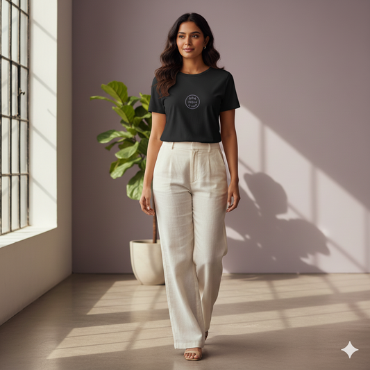 Supima Cotton Passport Stamp T-Shirt - Goa/BLR Edition | Premium Unisex Travel Tee