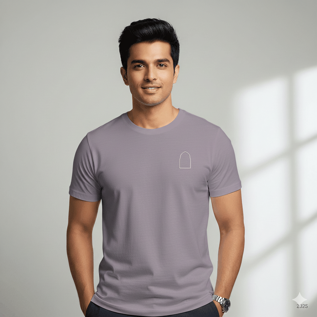 Unisex Supima Cotton T-Shirt - Minimal Archway Design